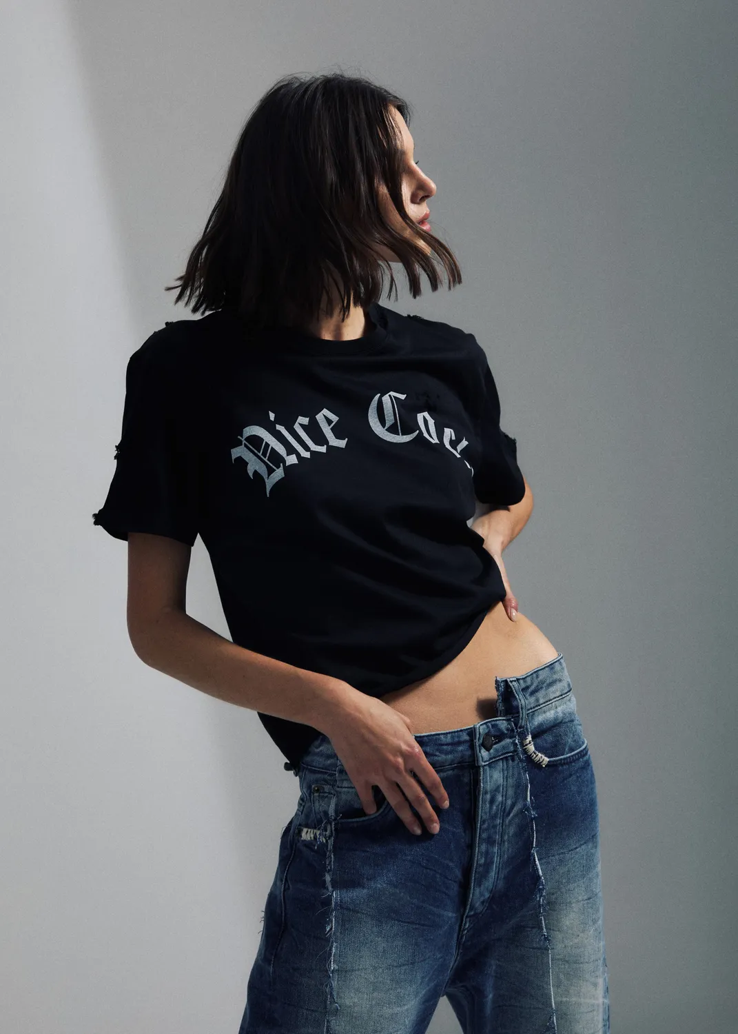 Paolo Leduc Nice Cock t-shirt coton bio noir blanc