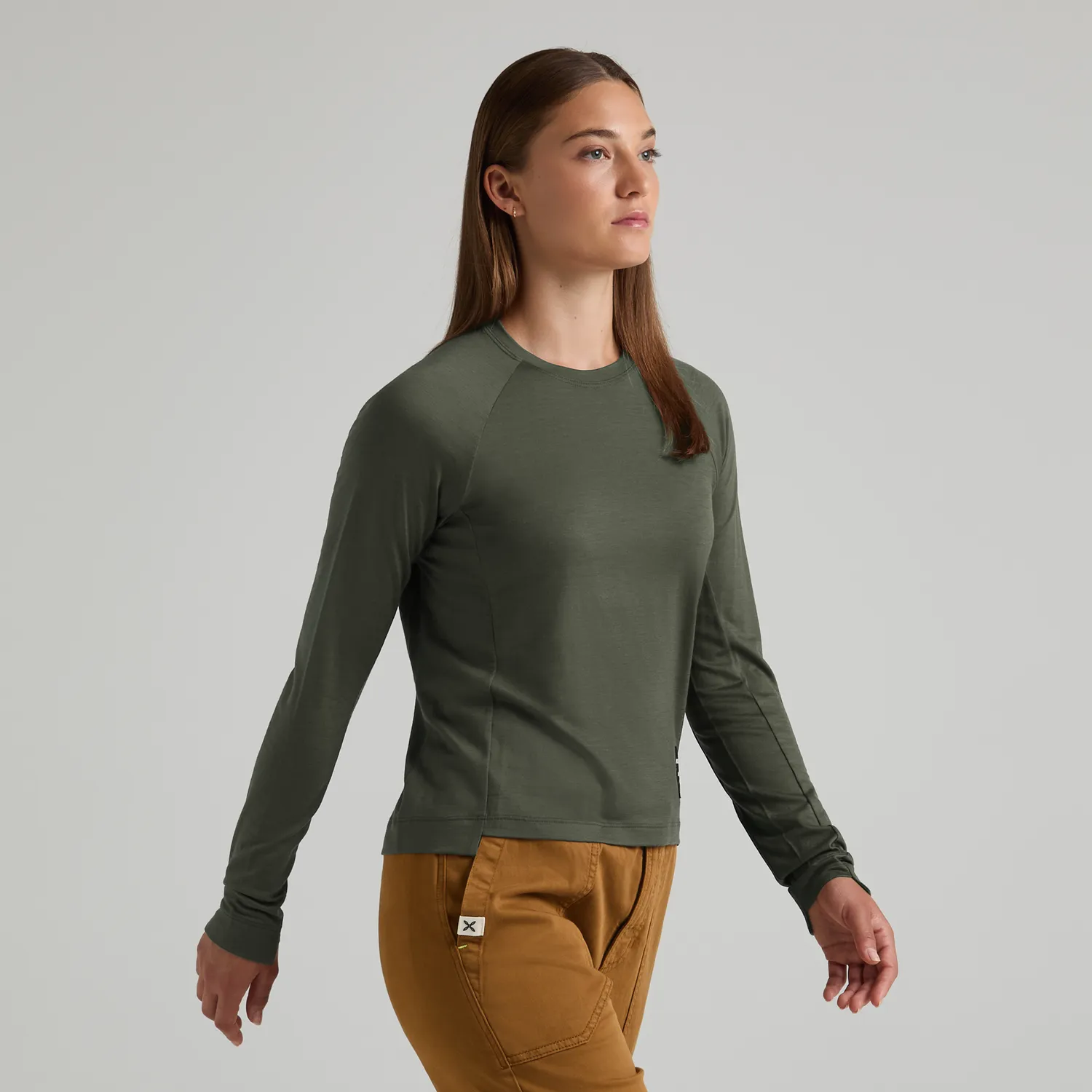 Montura Merino Essential haut thermique femme vinaccia manches longues