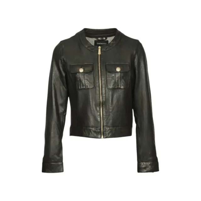 Oakwood Susan 65161 veste cuir marron vieilli