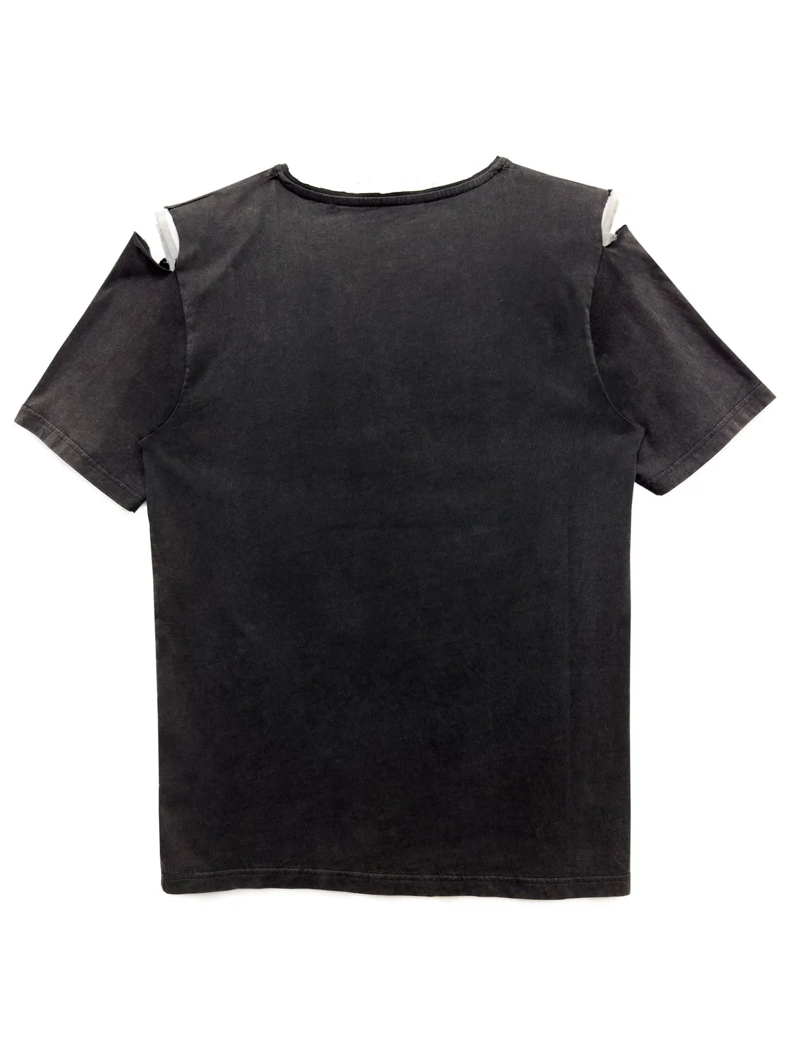 Paolo Leduc Rude But Cute t-shirt noir manches découpées