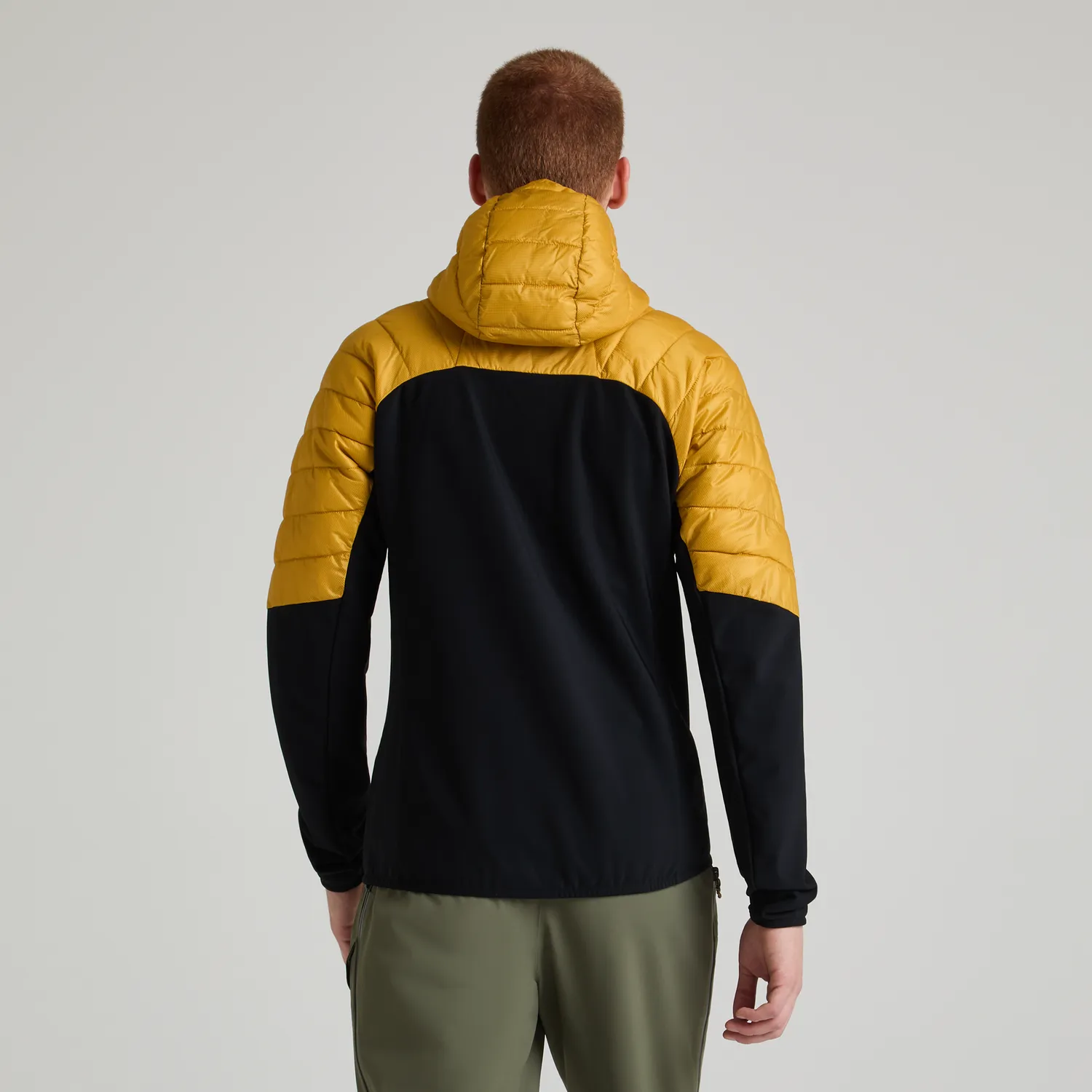 Montura Peak Hybrid veste matelassée homme moutarde compressible