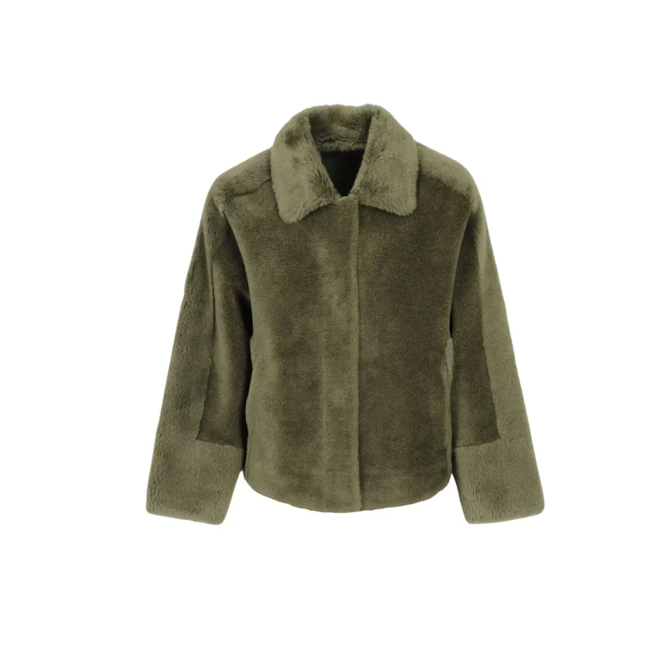 Oakwood Helen 63748 veste réversible laine kaki foncé