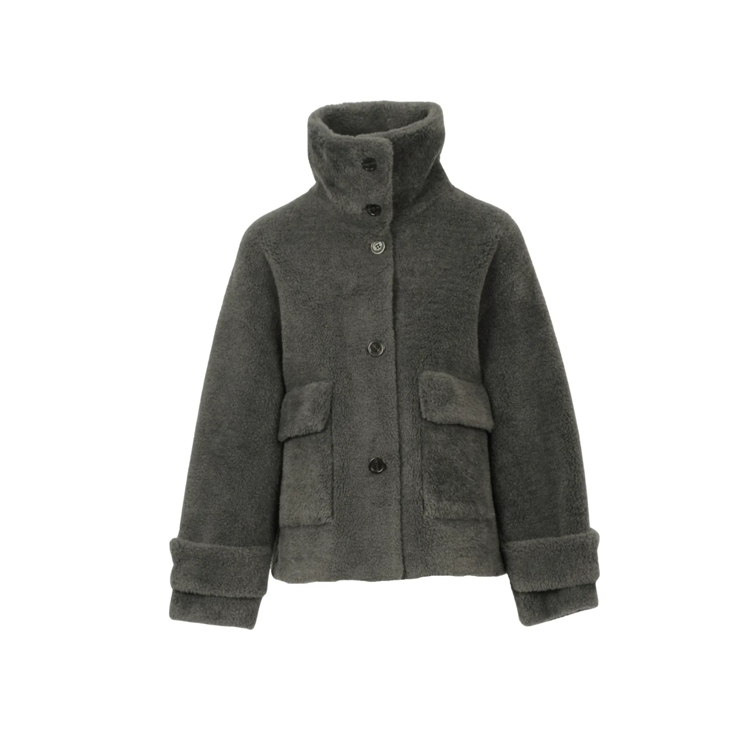 Oakwood Anne 65252 veste anthracite effet mouton