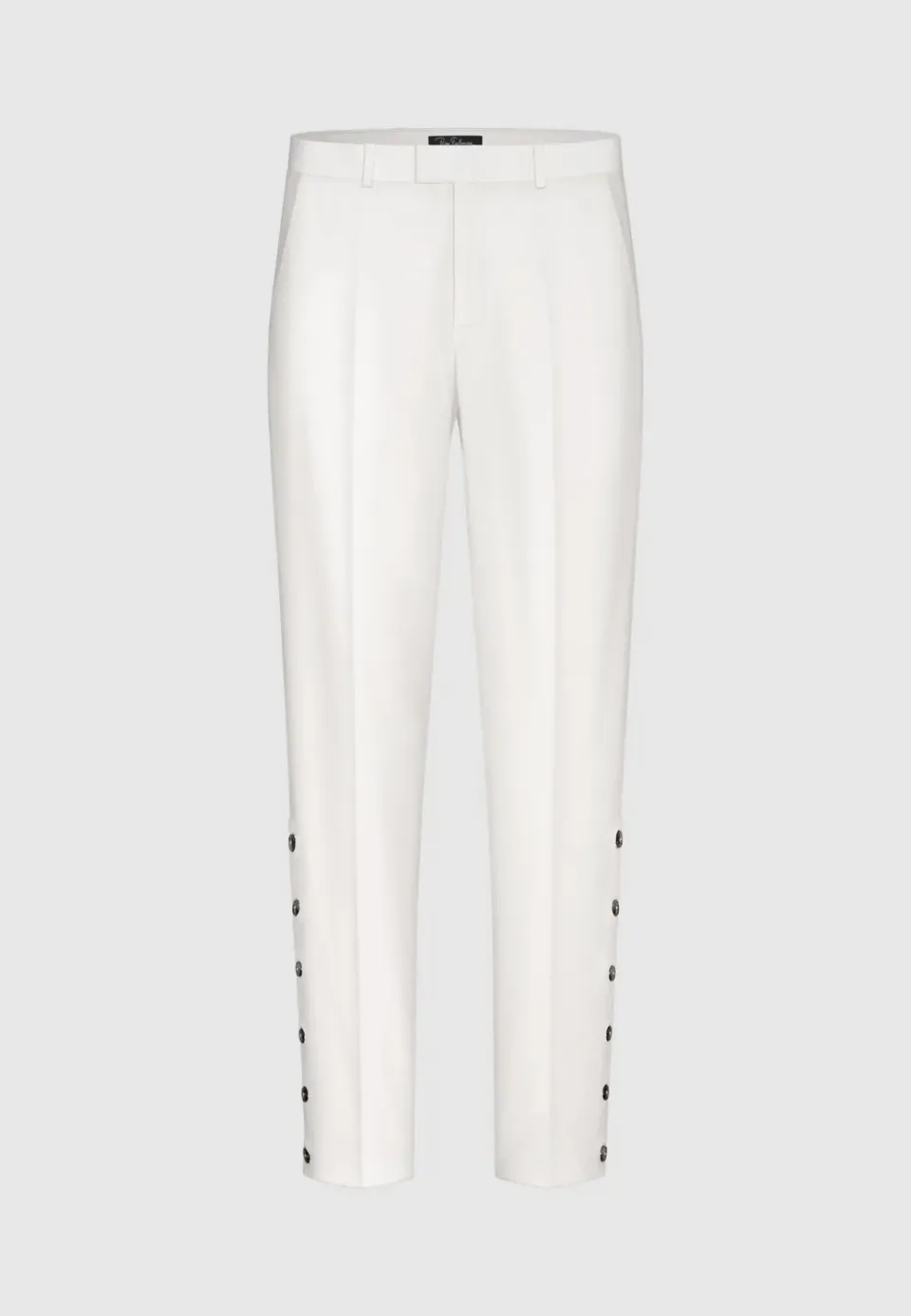 Pierre Talamon Jump pantalon blanc coupe droite