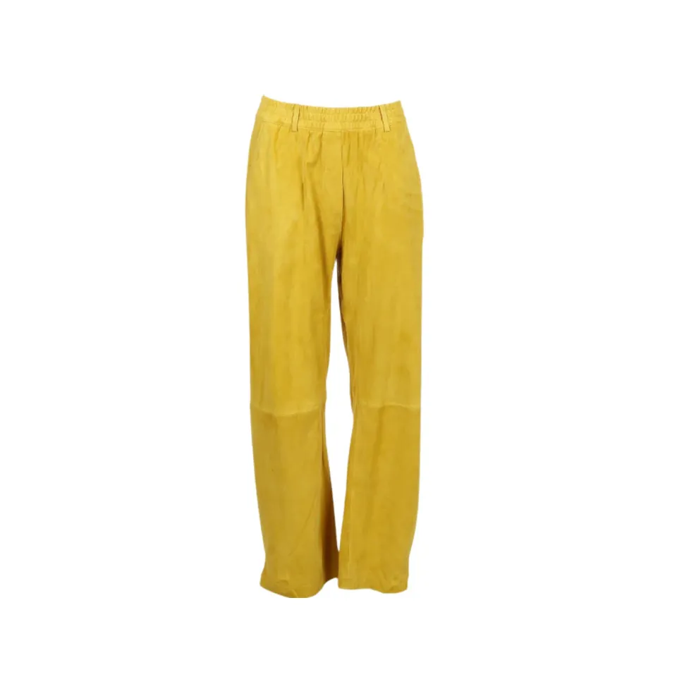 Oakwood Mia 65195 pantalon chèvre velours jaune foncé