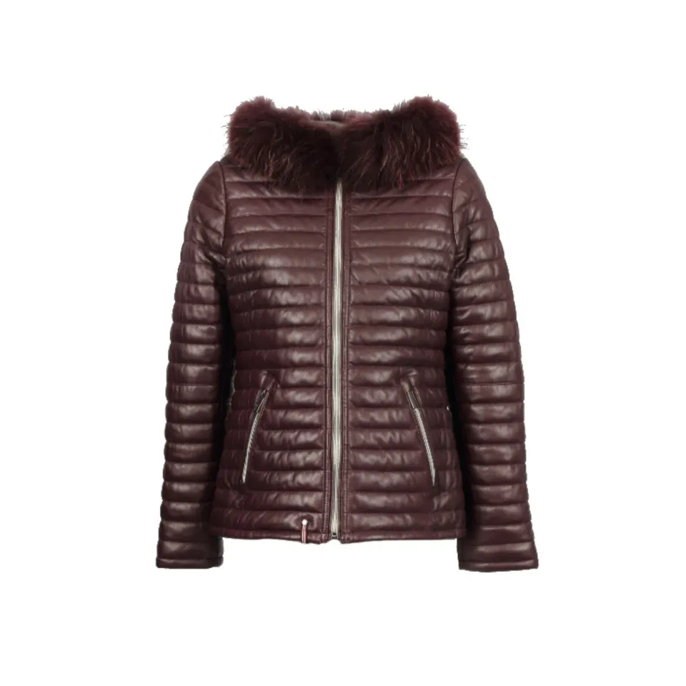 OAKWOOD MANDY 64911 doudoune cuir porto fourrure