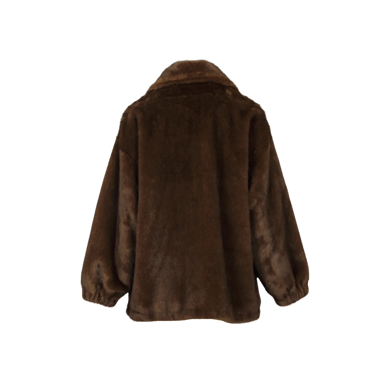 Oakwood Agnes 65290 blouson fausse fourrure choco