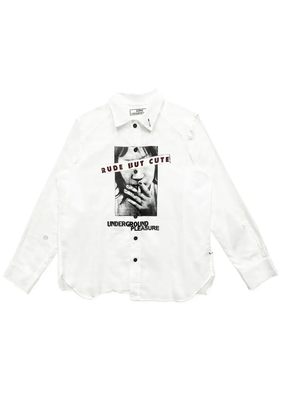 Paolo Leduc Rude But Cute chemise blanche imprimé