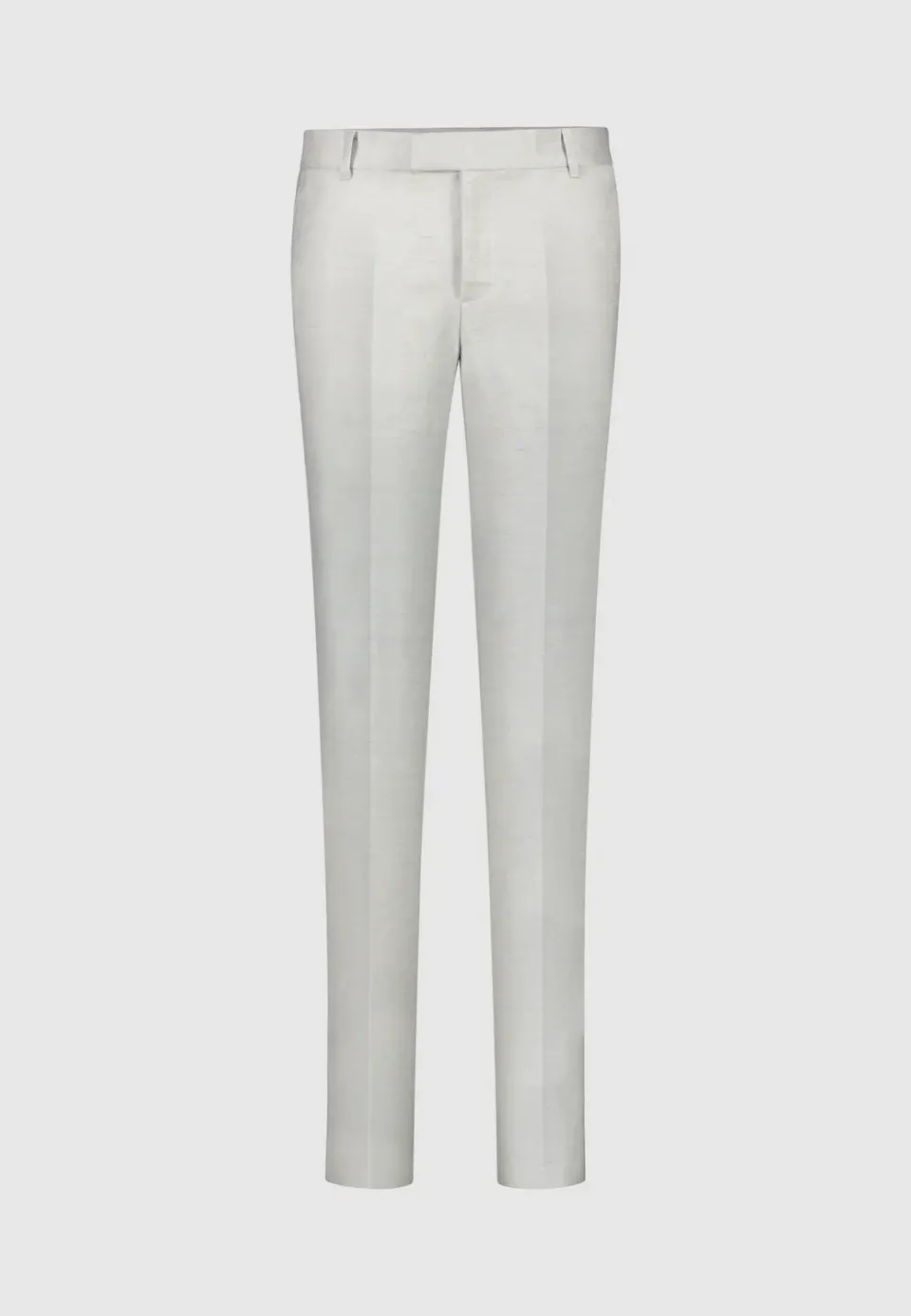 Pierre Talamon Gris Argent pantalon gris coupe droite