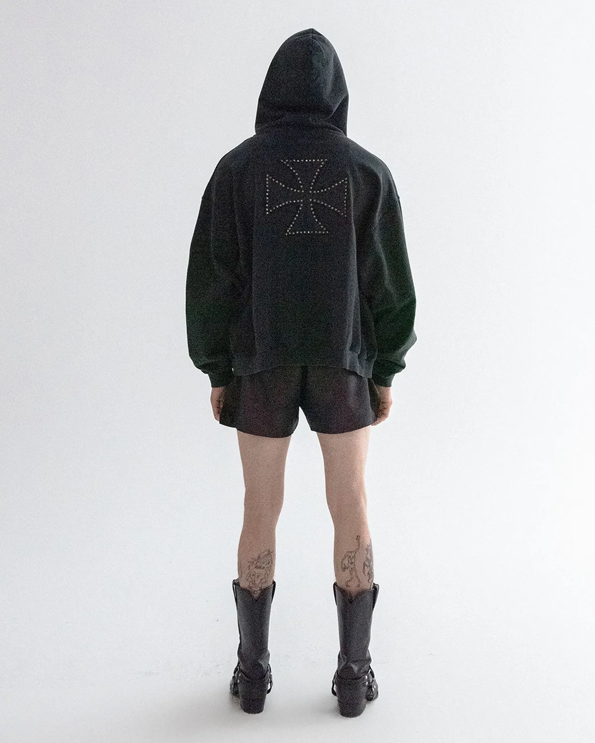 Paolo Leduc The Climax hoodie zip coton bio noir