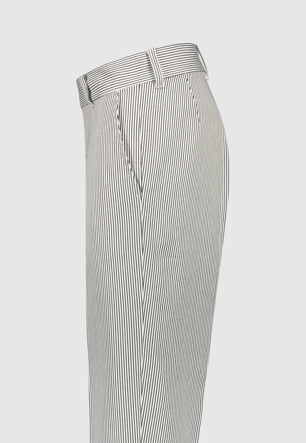 Pierre Talamon Malo Rayé pantalon rayé droit