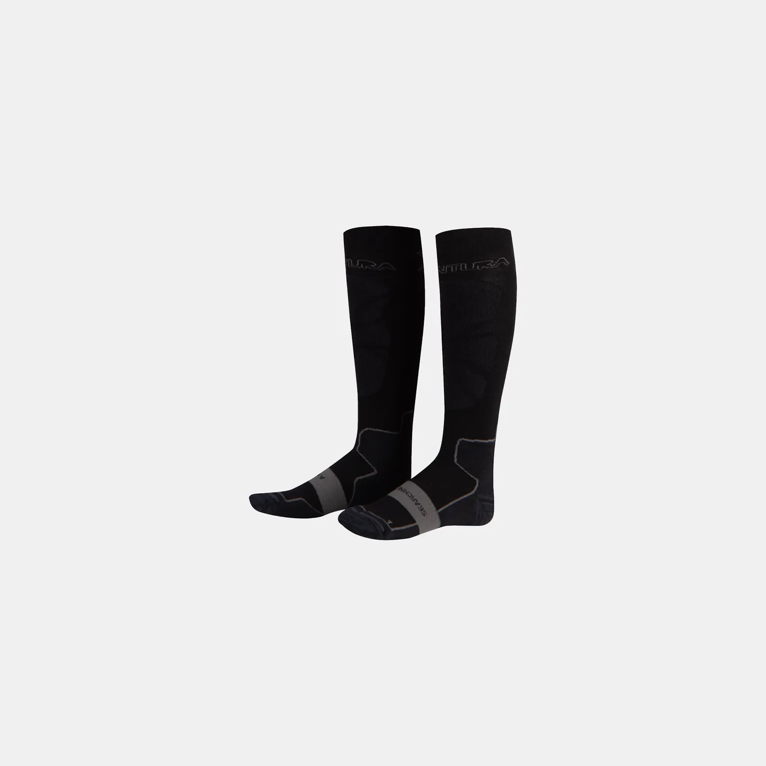 Montura Merino Wool Warm chaussettes chaudes noir laine mérinos