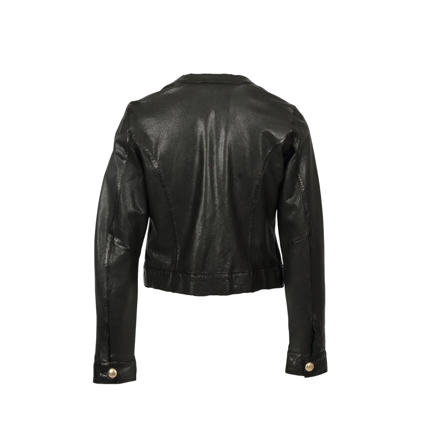 Oakwood Susan 65161 veste cuir mouton noir