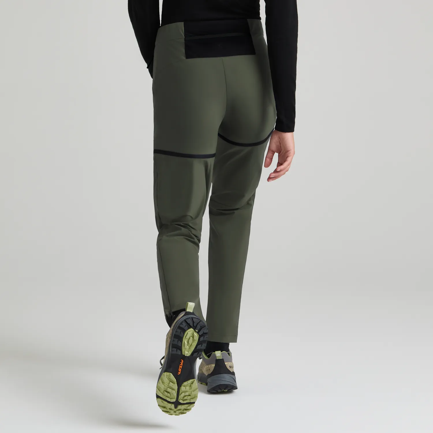 Montura Rise Zip Off pantalon femme Black M convertible