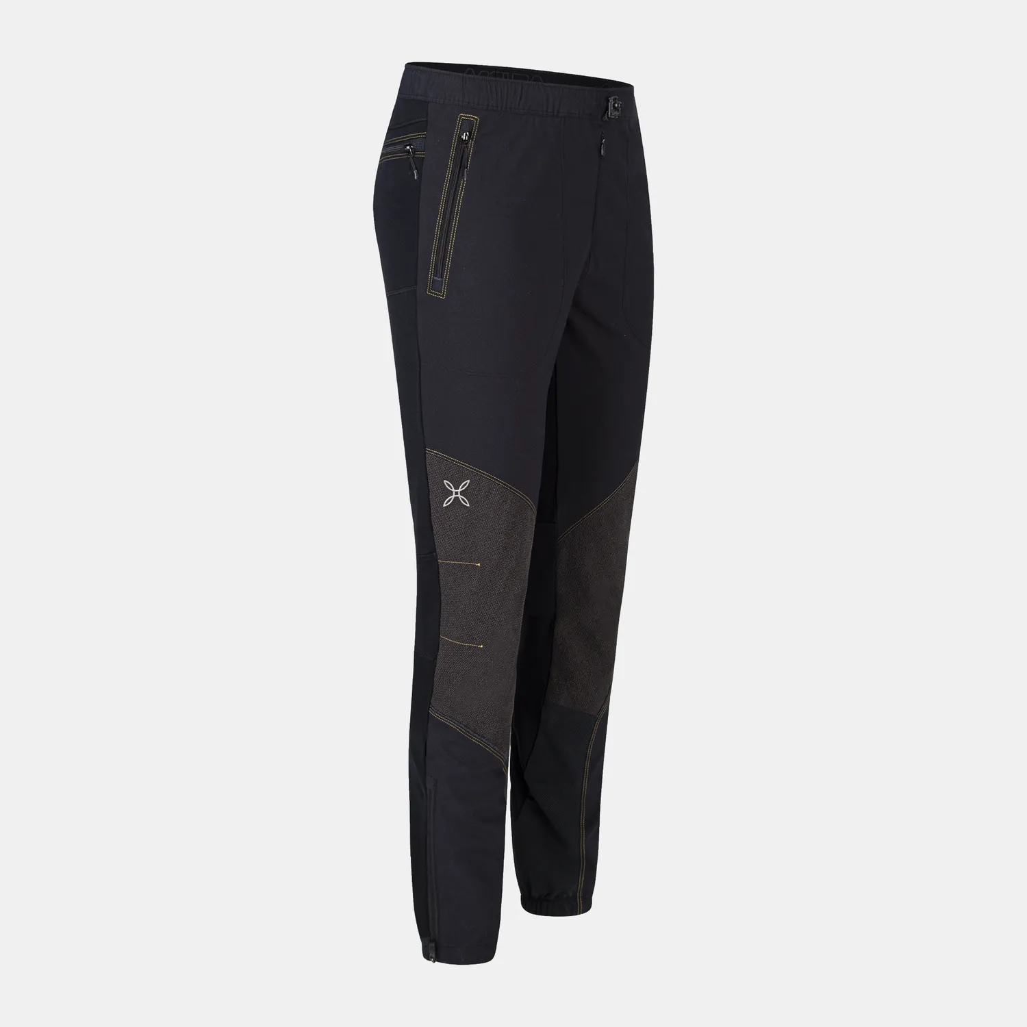 Montura Vertigo -7 cm pantalon homme noir jambe courte
