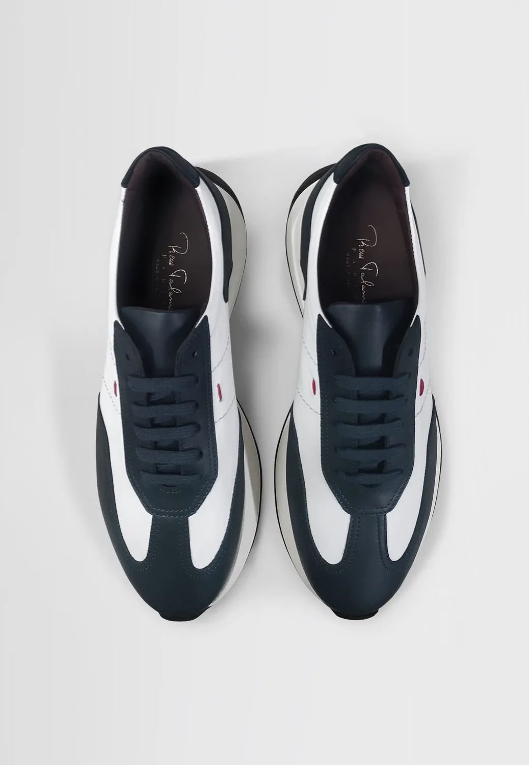 Pierre Talamon Bicolores sneakers navy blanc