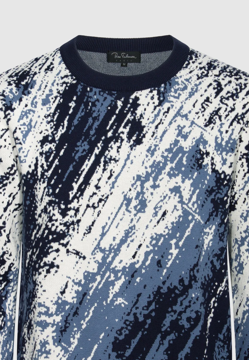 Pierre Talamon costume bleu de Prusse laine 2 pièces