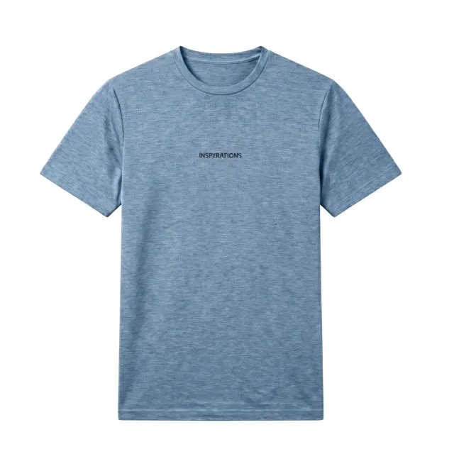 Inspyrations Stryde t-shirt homme bleu minéral micromodal