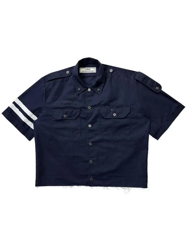 Paolo Leduc Custom Motors chemise oversize militaire taille unique