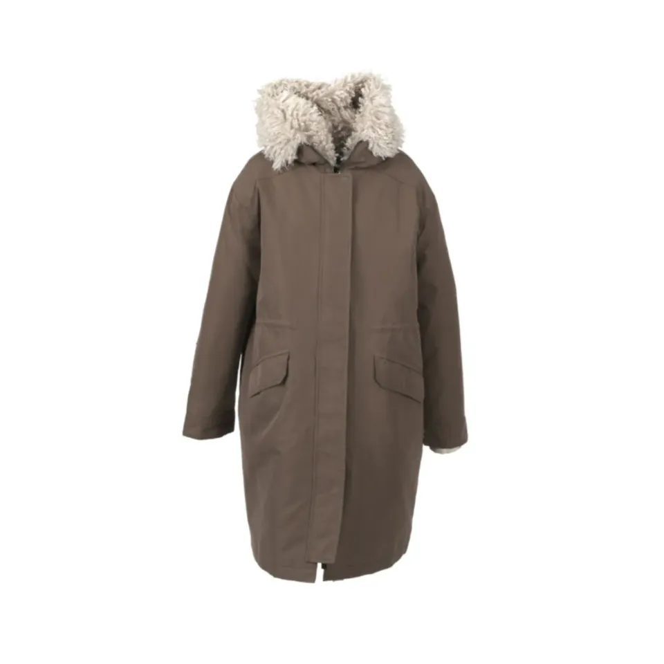 Oakwood Kelly 64853 parka longue coton kaki clair