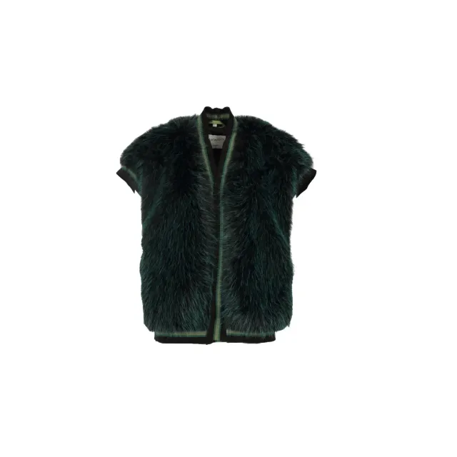 Oakwood Olympia 65095 gilet fourrure vert foncé