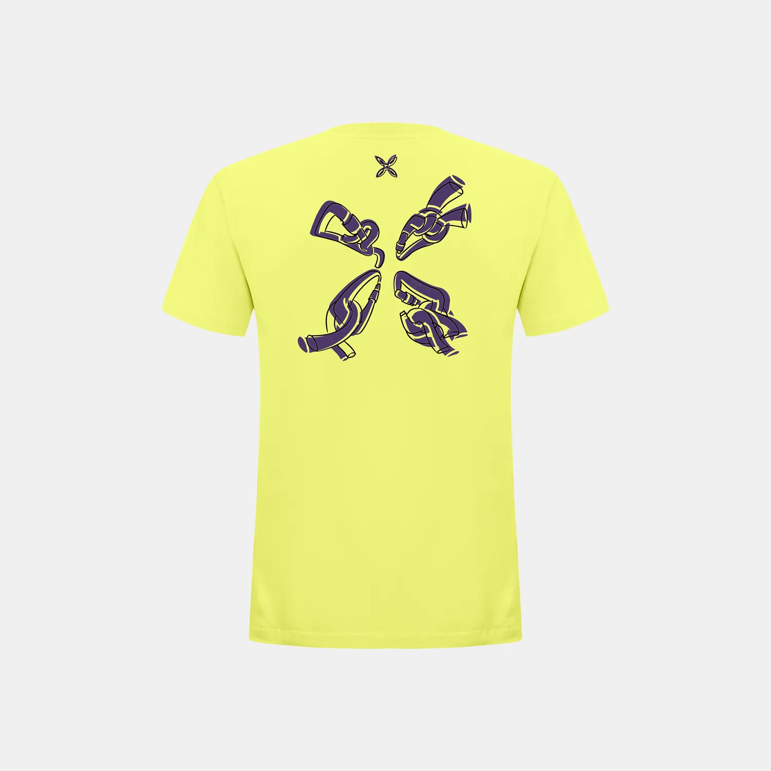 Montura Knots T-Shirt t-shirt homme noir coton bio