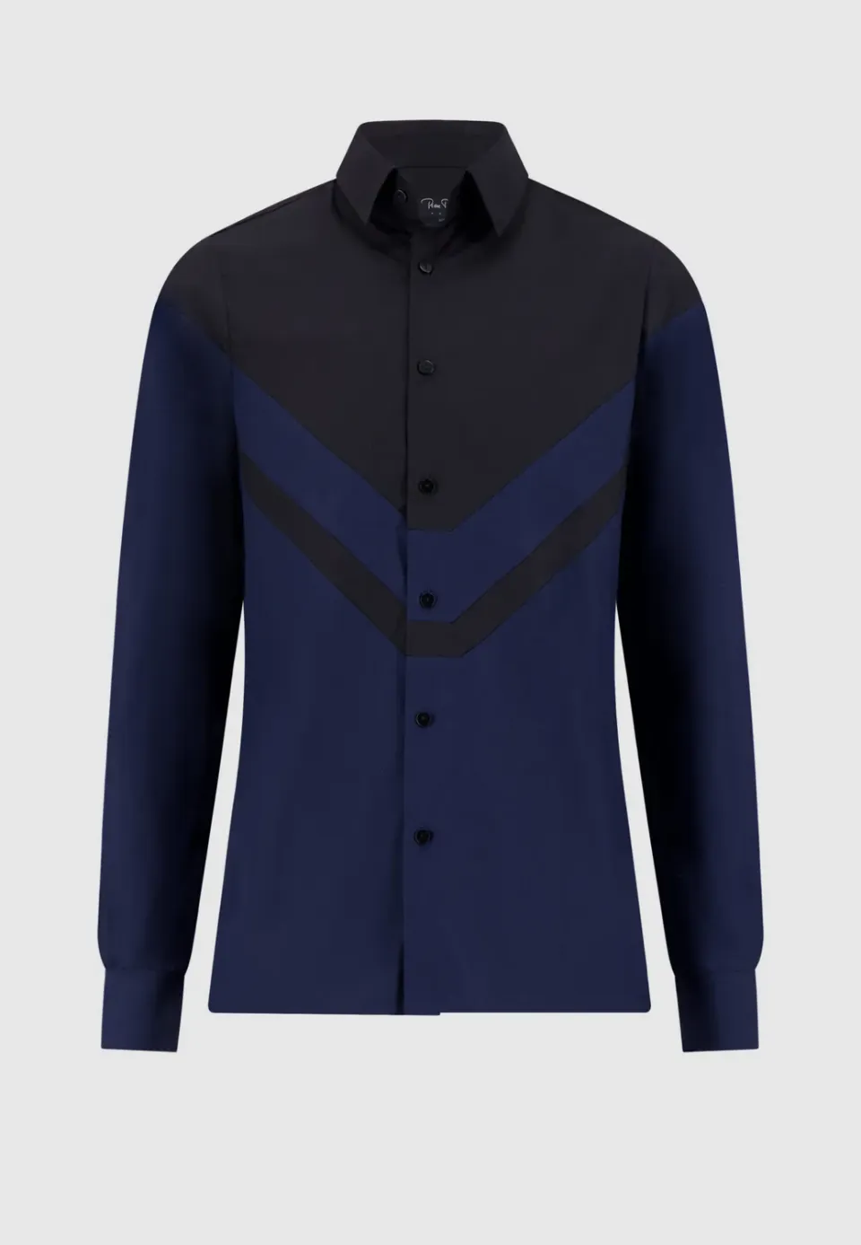 Pierre Talamon grands chevrons chemise homme