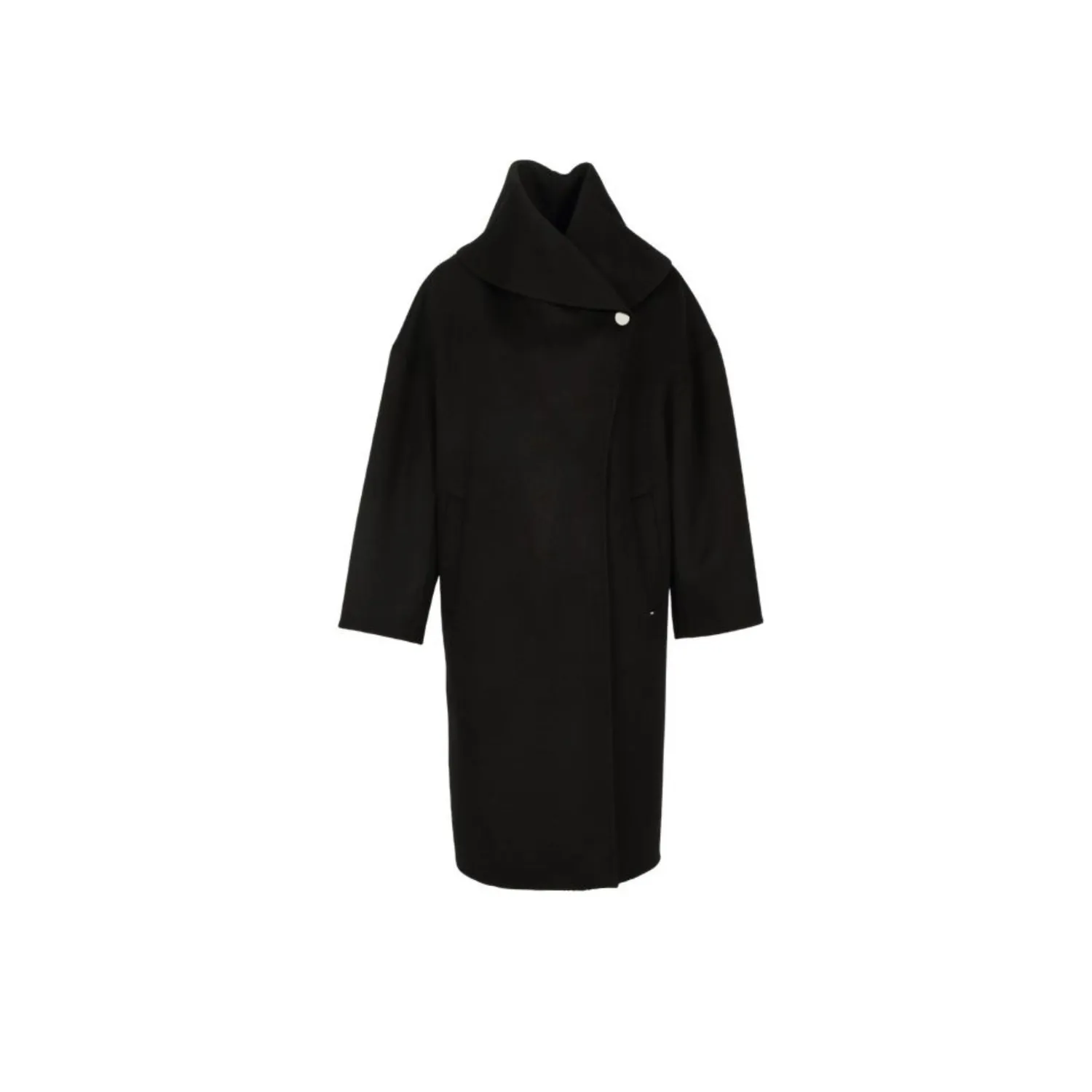 OAKWOOD VAILA 65356 manteau noir 100% laine