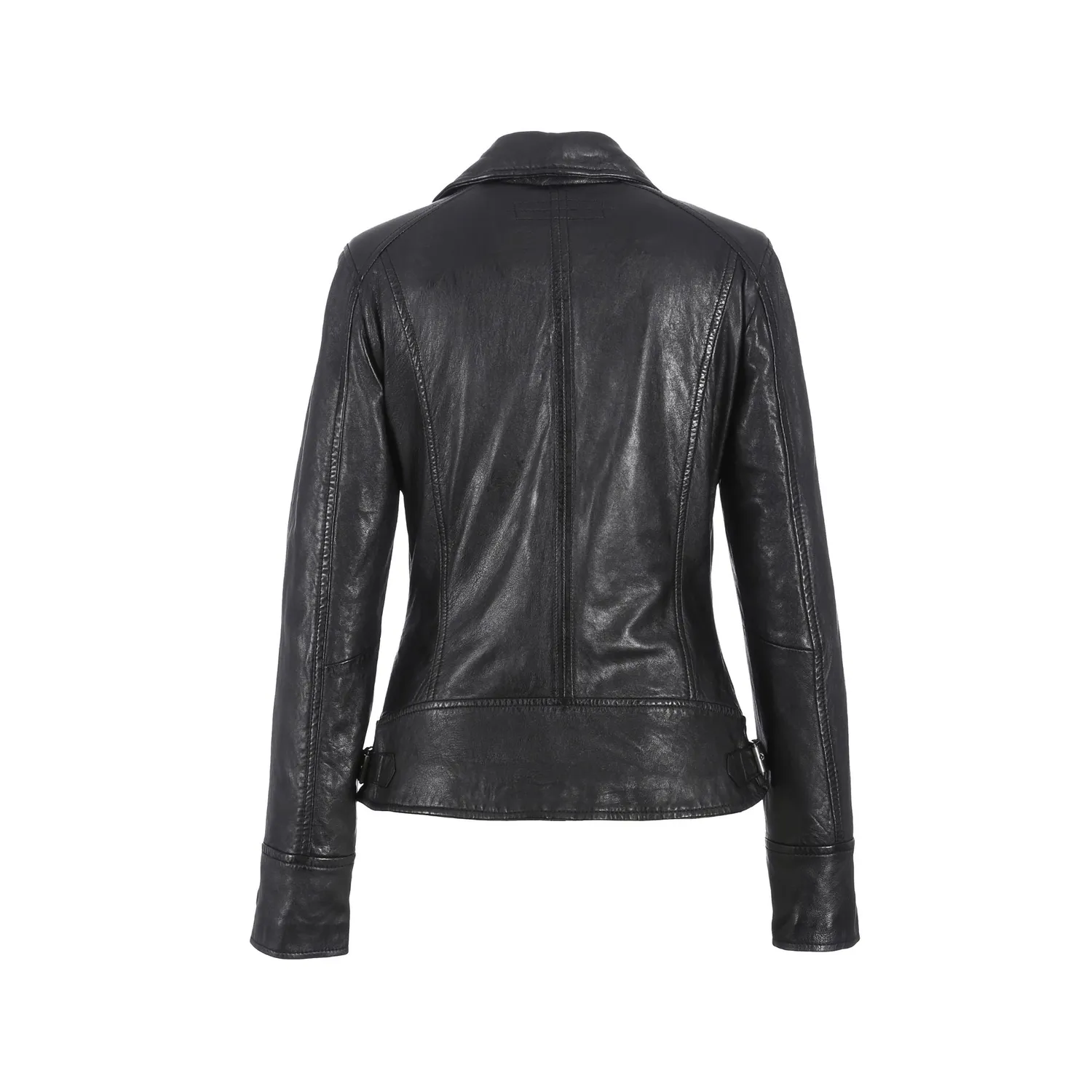 Oakwood Video 62065 blouson cuir noir effet lavé