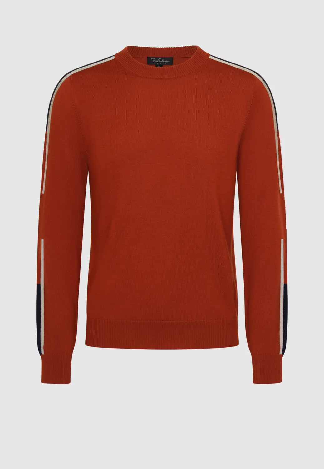 Pierre Talamon Vibration pull orange coupe droite