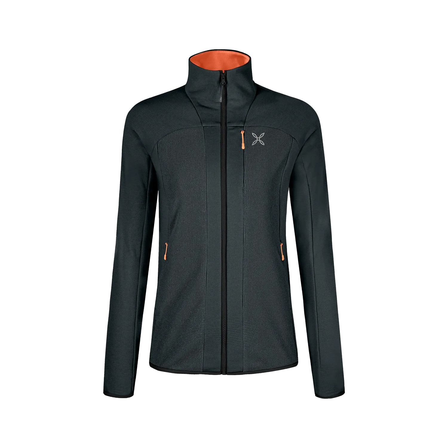 Montura Stretch 2 Maglia polaire femme zip noir recyclé
