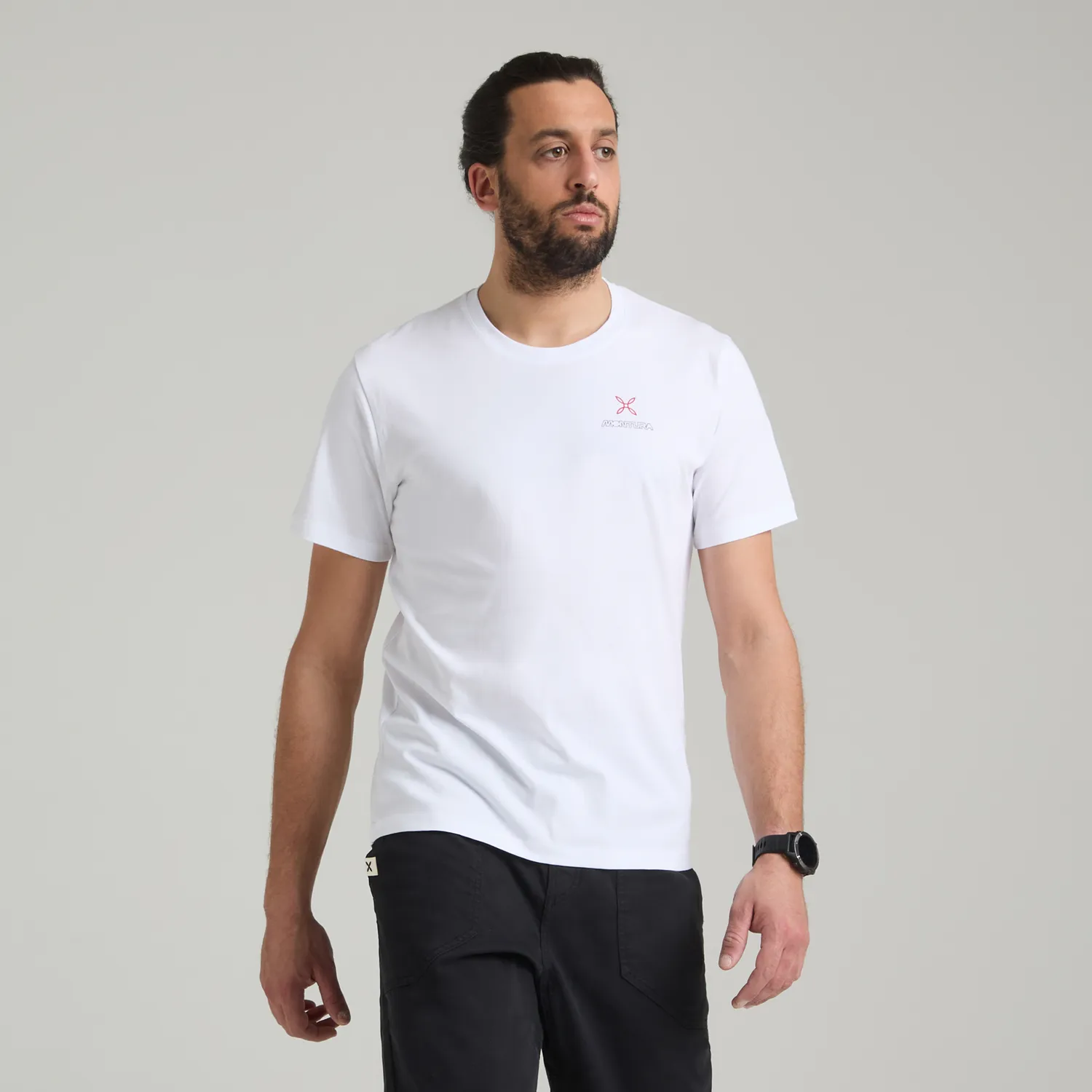 Montura Team Vertigo t-shirt coton blanc bio