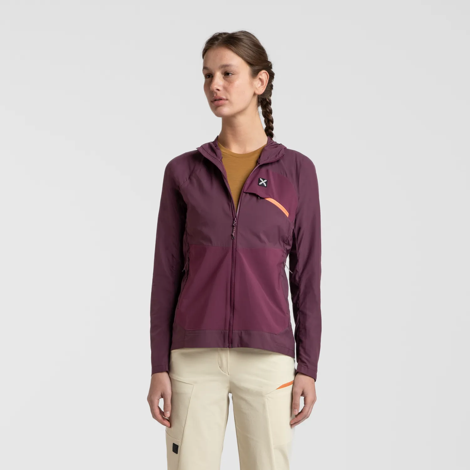 Montura Altai Hooded veste femme anthracite respirante