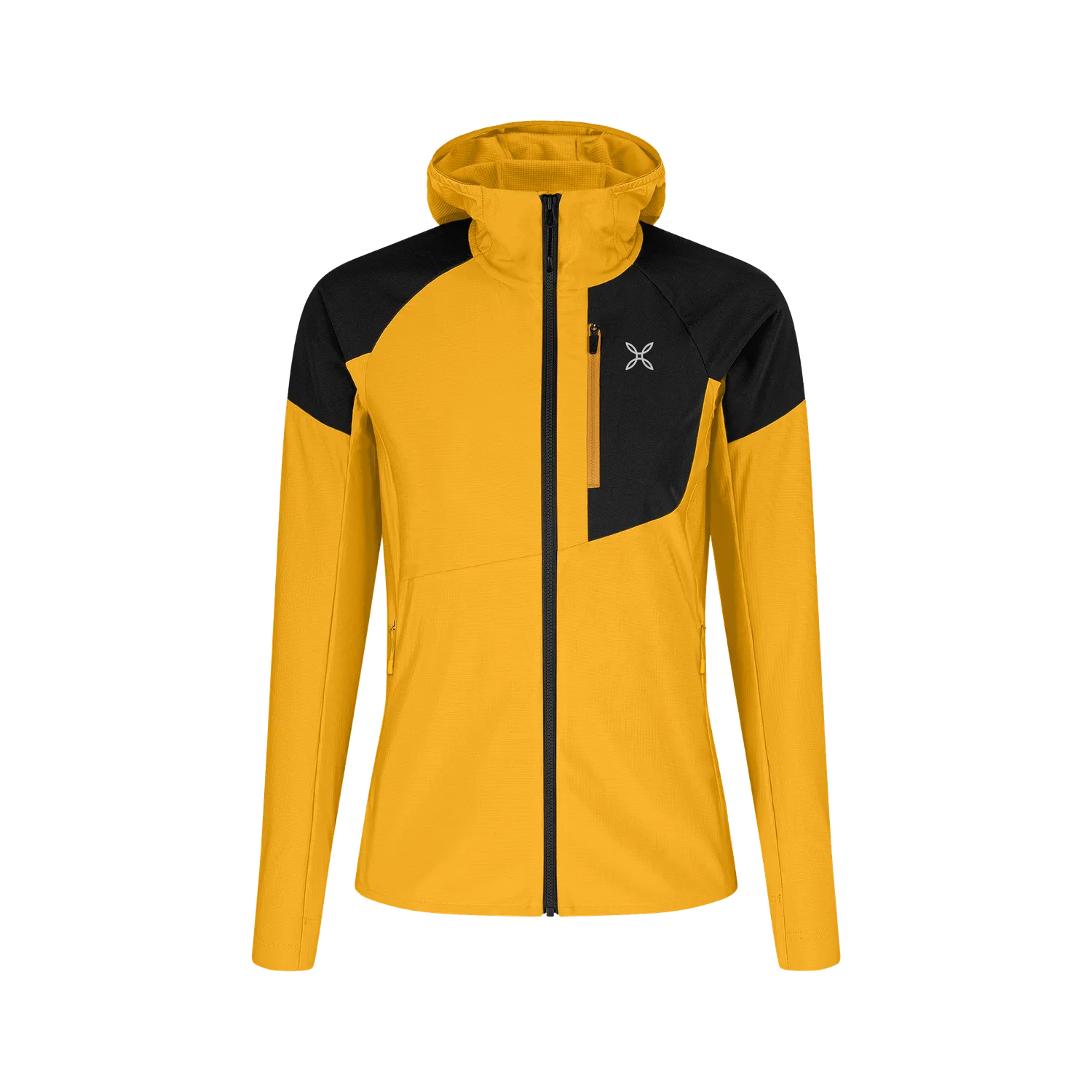 Montura Spitze Hooded polaire femme moutarde respirante