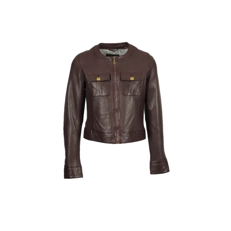 Oakwood Susan 65161 veste cuir porto mouton