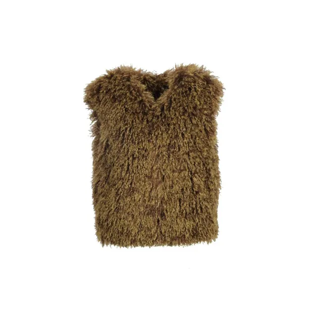 Oakwood Beth 65091 gilet sans manche bronze fausse fourrure