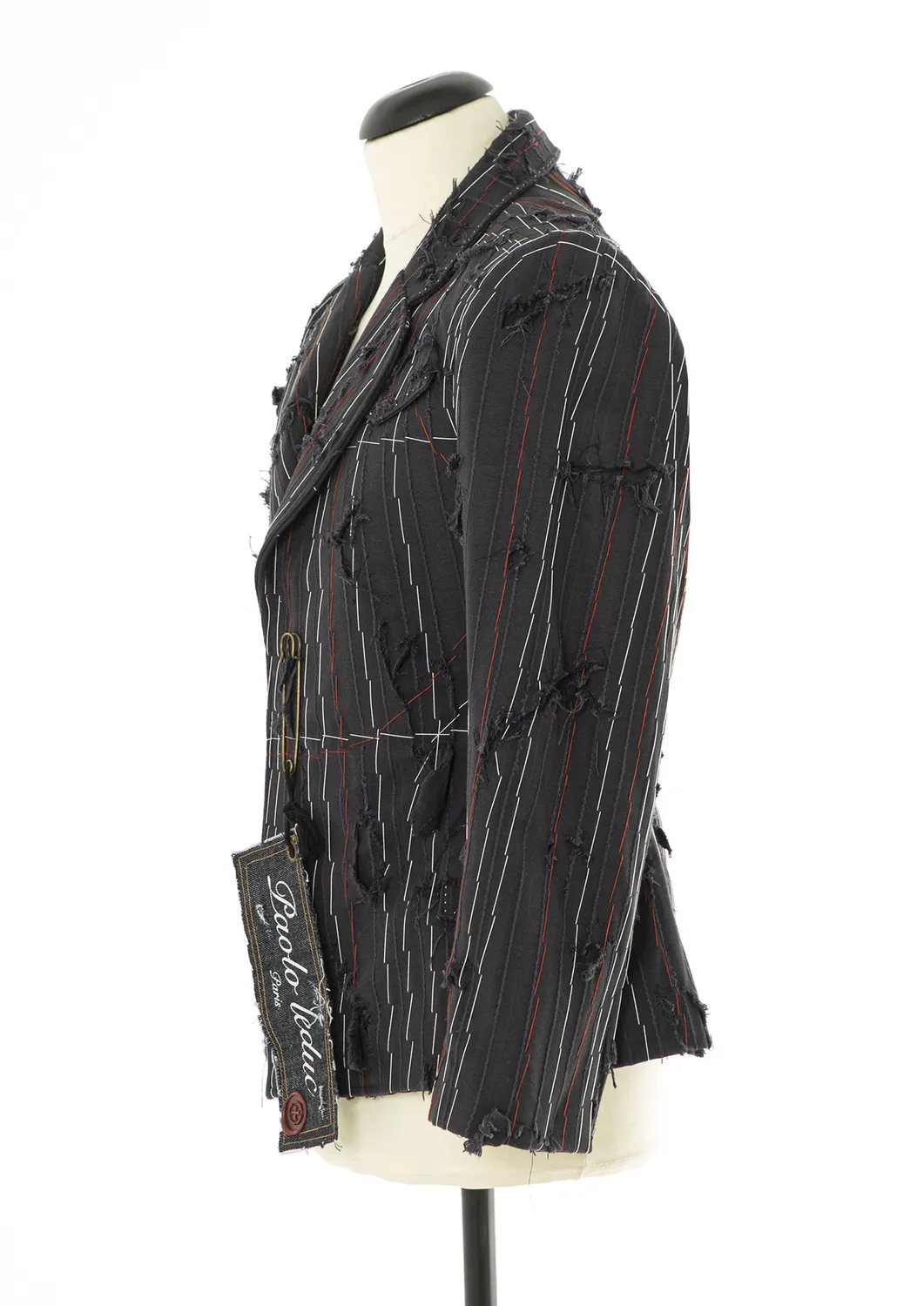 Paolo Leduc Unfinished Tailor veste tailleur déconstruite