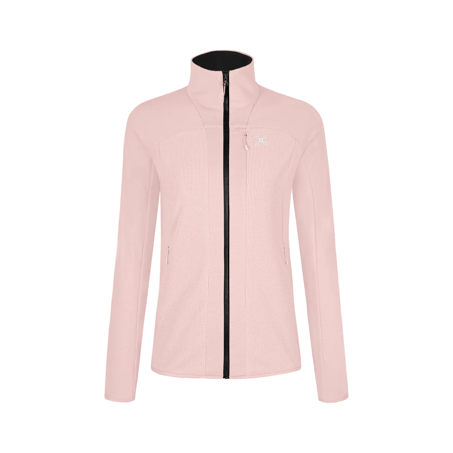 Montura Stretch 2 Maglia polaire femme zip noir recyclé