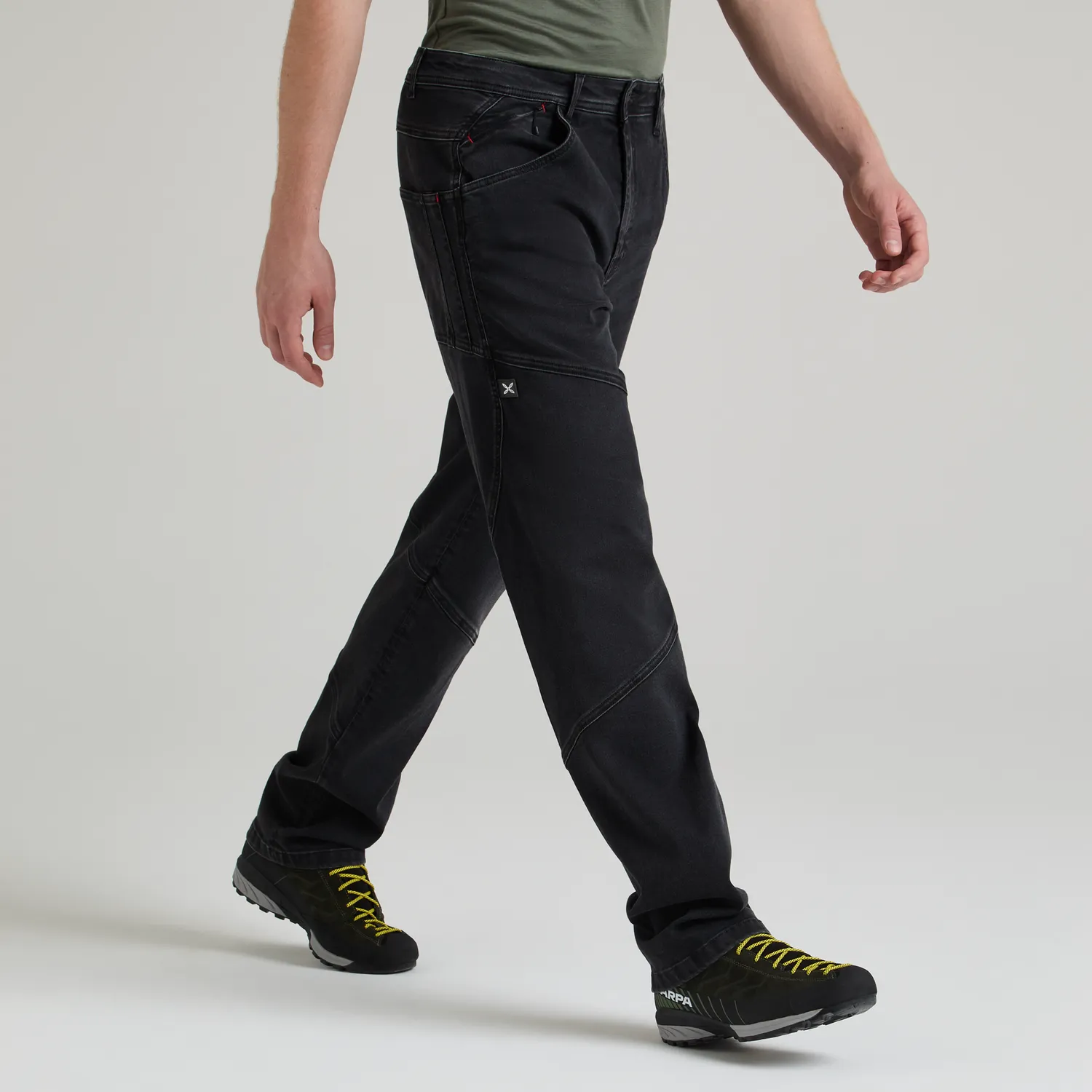 Montura Allez Black Denim Pants jean escalade noir stretch