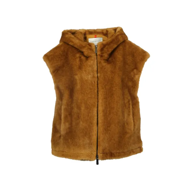 Oakwood Vesuve 65296 gilet fauve fausse fourrure