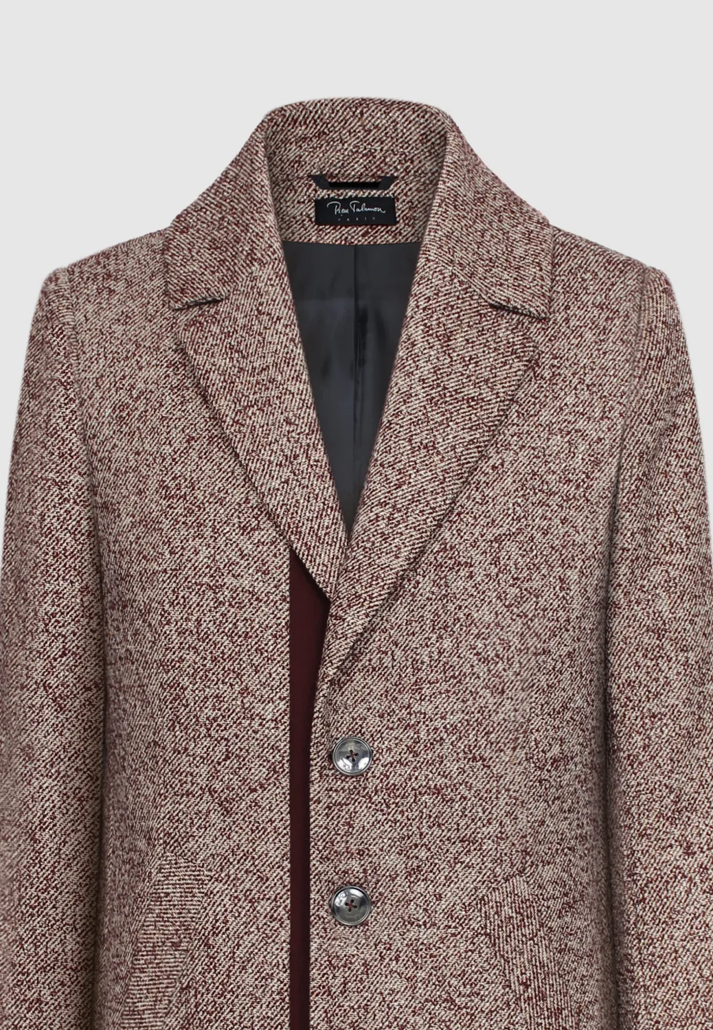 Pierre Talamon Brique manteau brique long