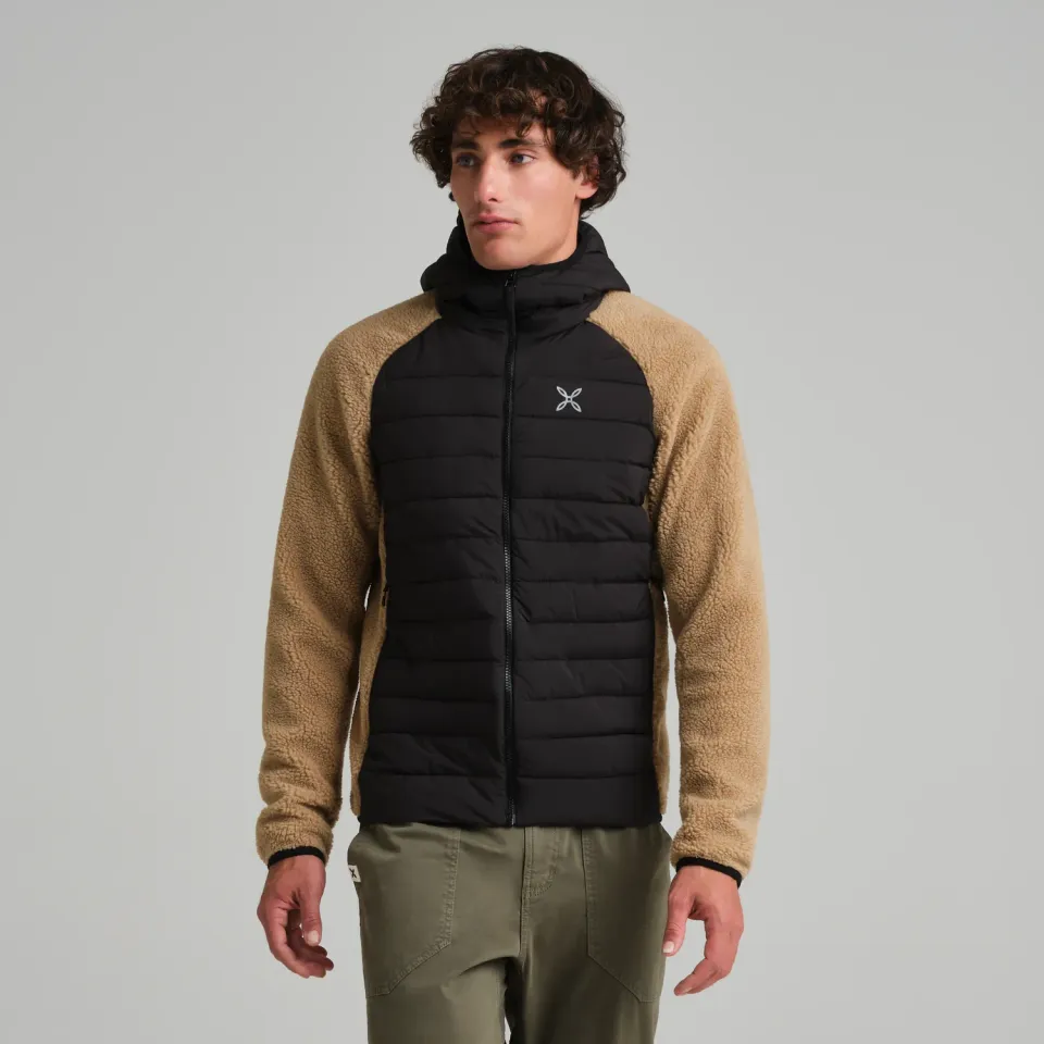 Montura Sherpa Hybrid veste homme beige désert chaude