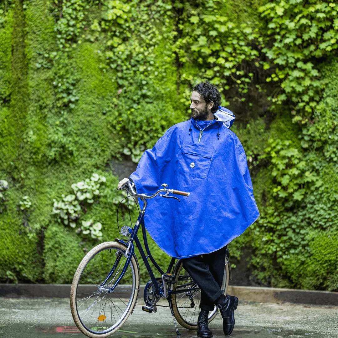 Le Temps des Grenouilles Cap Comorin cape de pluie vélo S/M