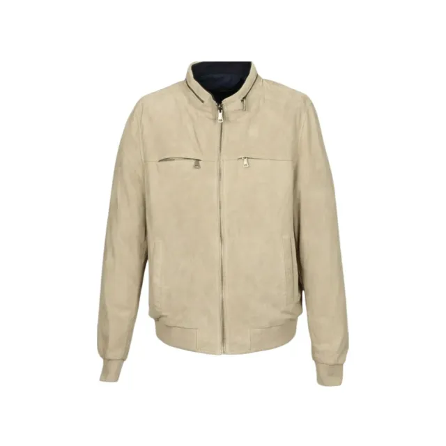 Oakwood Dylan 65208 blouson cuir réversible yemen ocean