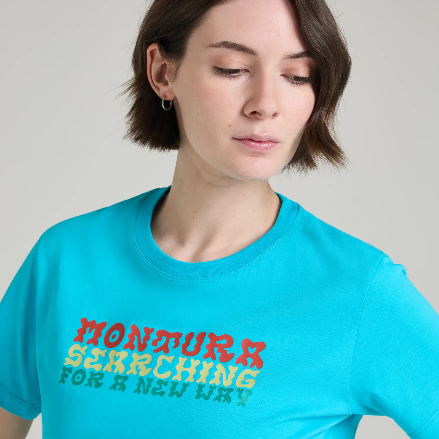 Montura Woodstock T-shirt femme coton bio bronze