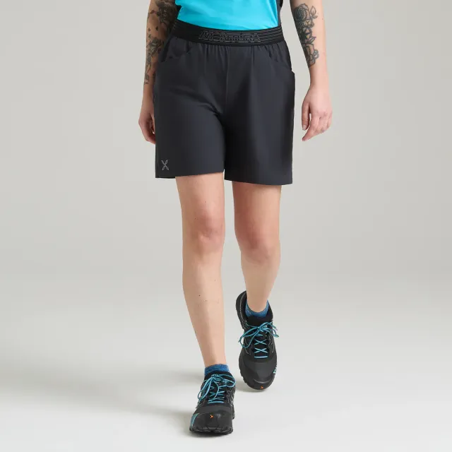 Montura Rise Short Femme Noir short stretch déperlant