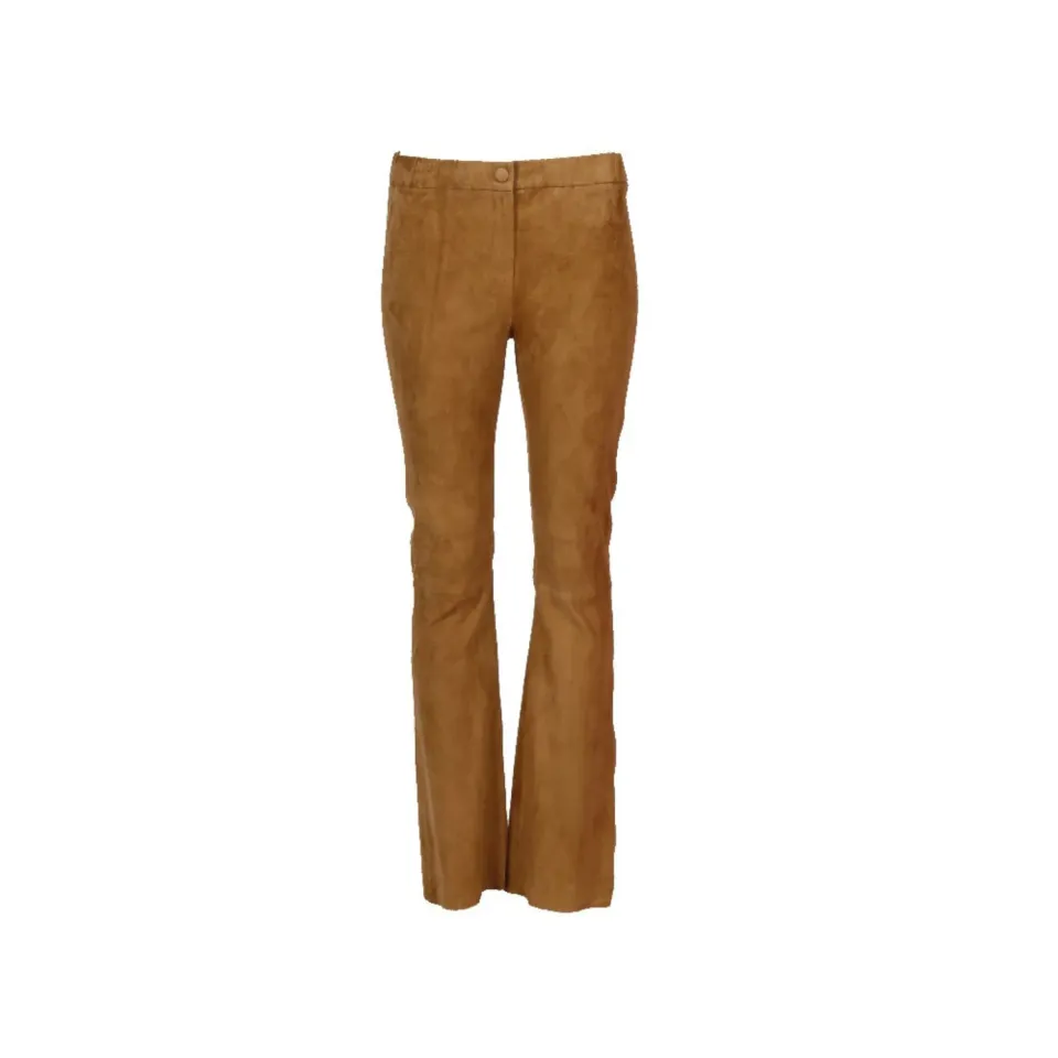 OAKWOOD FREYA 64728 pantalon cuir noisette