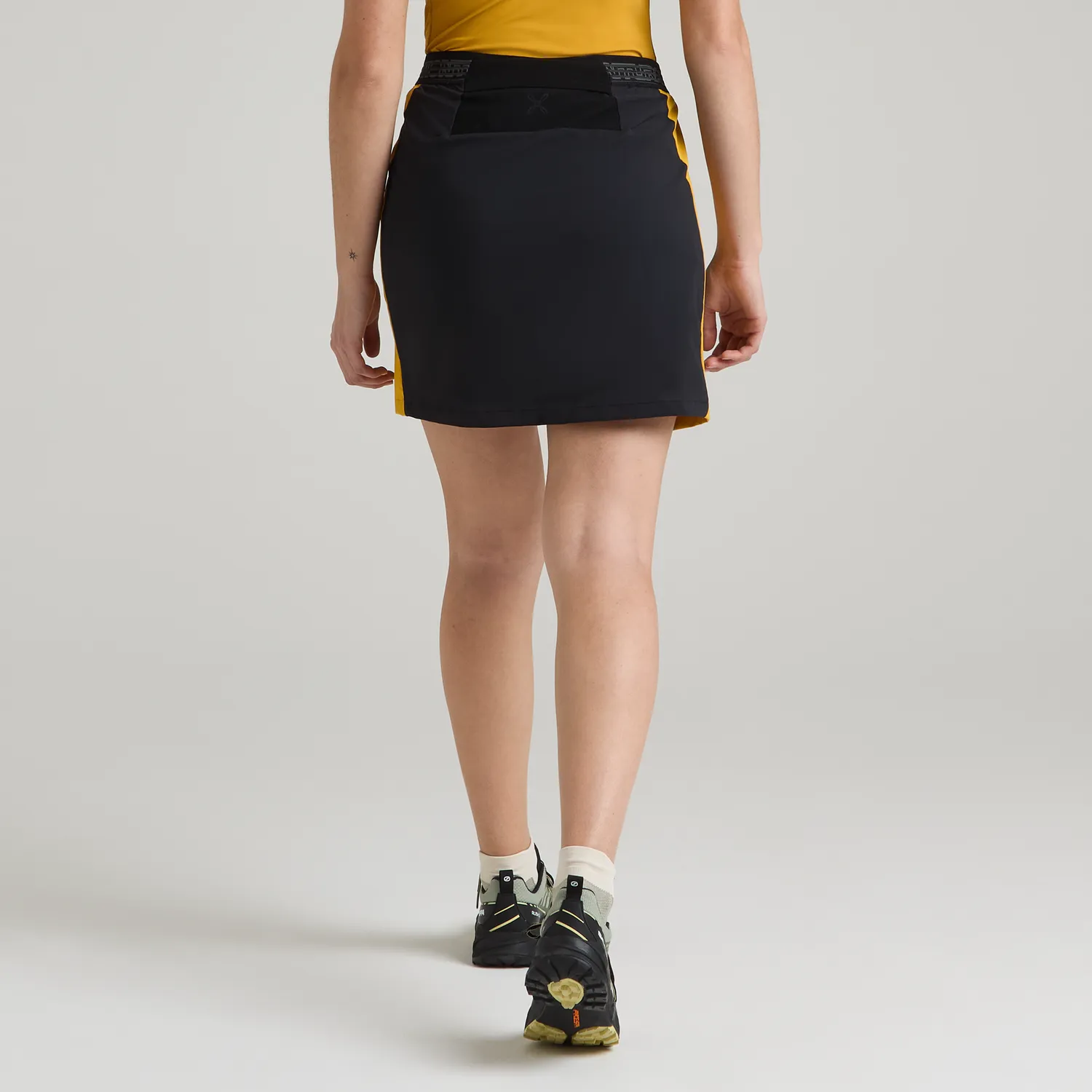 Montura Route jupe-short femme ardoise stretch déperlant
