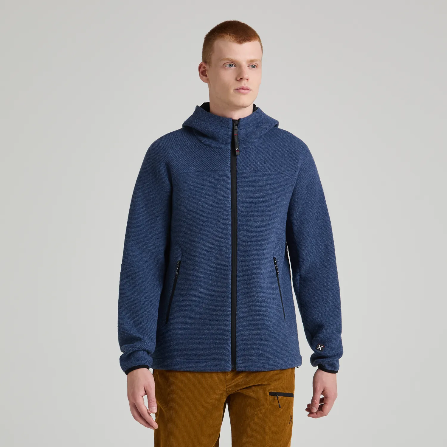 Montura Essence Wool veste homme laine noir capuche