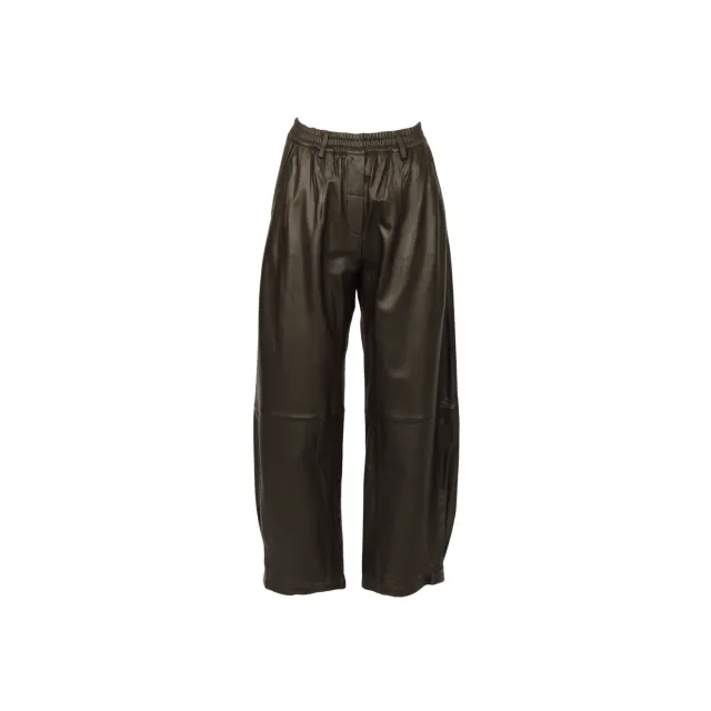 Oakwood Mia Réf. 65214 pantalon cuir Choco